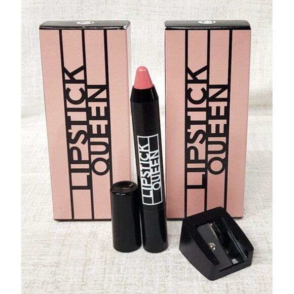 2 x Lipstick Queen CHINATOWN Glossy Lip Pencil Gloss Balm Liner CATALINA Pink - Picture 1 of 4